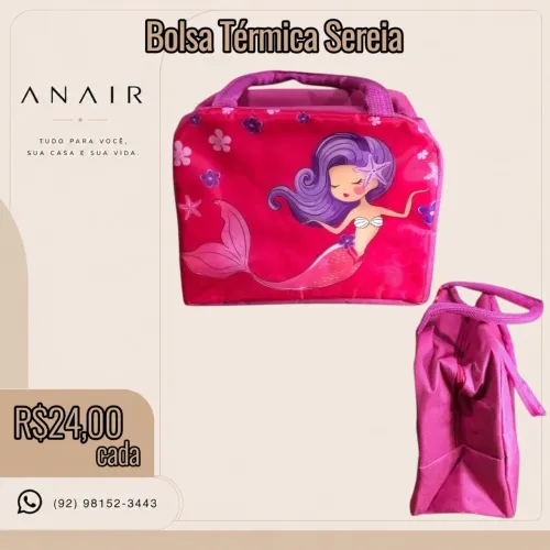 Bolsa Térmica de Sereia