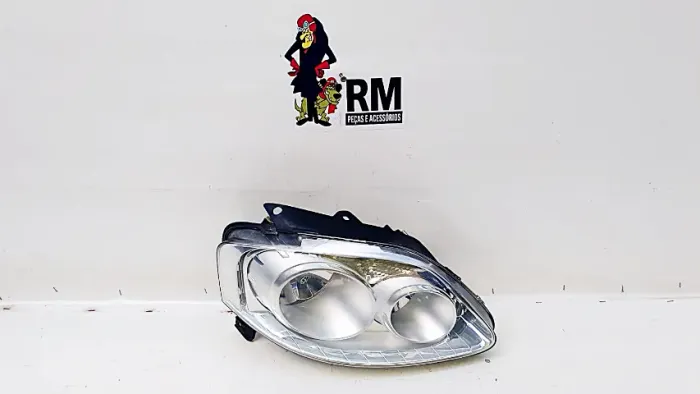 Farol Foco Duplo Cromado Fox Space E Cross 07 A 09 Original Direito/passageiro