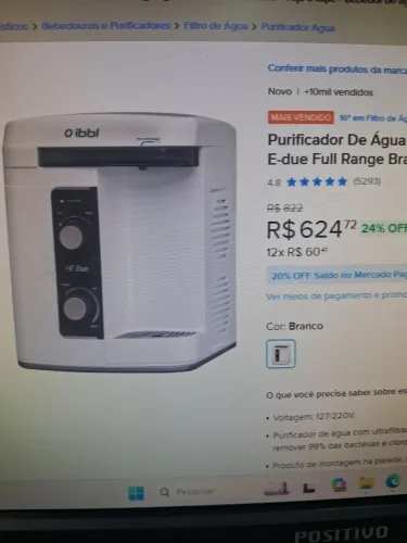 Vendo purificador de agua gelada e natural