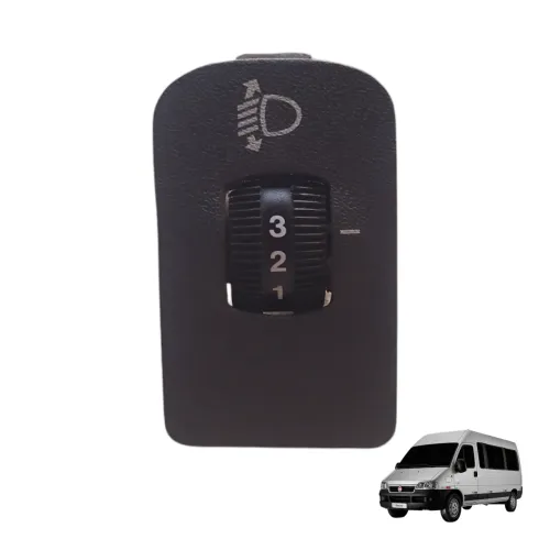 botão comando farol Ducato Boxer jumper 2.3 2010 a 2016
