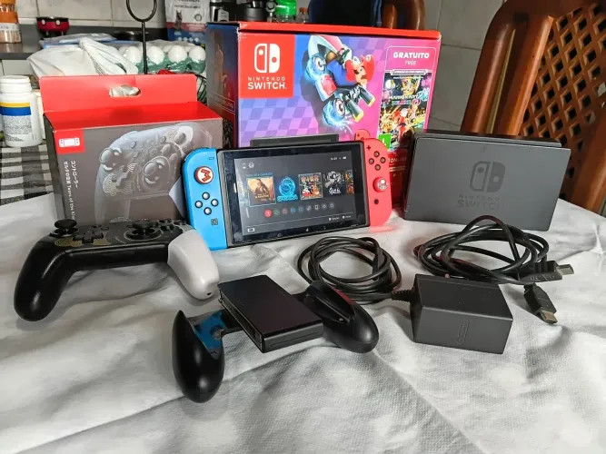 Nintendo Switch V2 Desbloqueado
