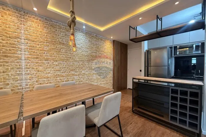 APARTAMENTO MOBILIADO NO CONDOMÍNIO JR CAMPOLIM I - JD SÃO CARLOS DISPONÍEL PARA LOCAÇÃO