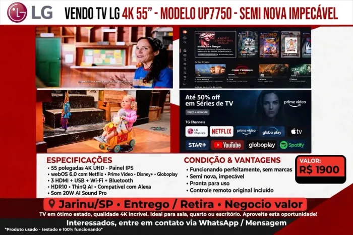 Tv LG 55 4 K