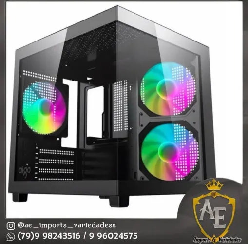 Gabinete Aquário Preto
