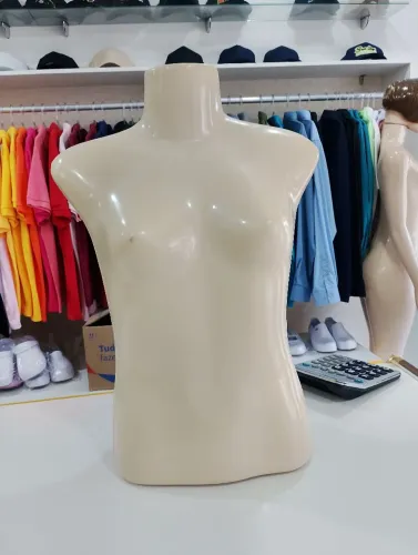Maniquim busto masculino e feminino 