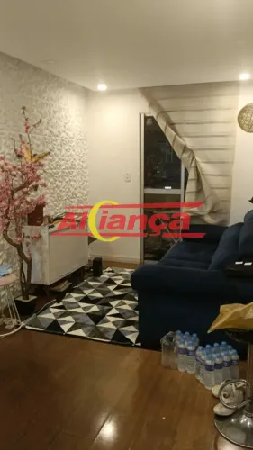 APARTAMENTO 64M², COM 3 QUARTOS PARA LOCAÇÃO NO PICANÇO - GUARULHOS SP R$ 2.450,00