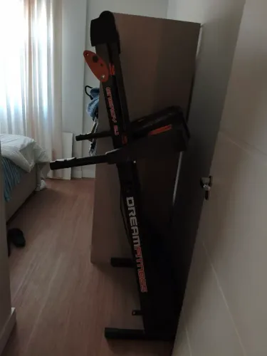 Esteira Elétrica Dream Fitness Ergométrica Ginástica Energy 2.1 cor preto