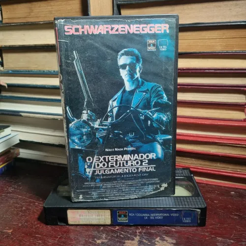 O Exterminador do Futuro 2 Vhs Legendado Arnold Schwarzenegger
