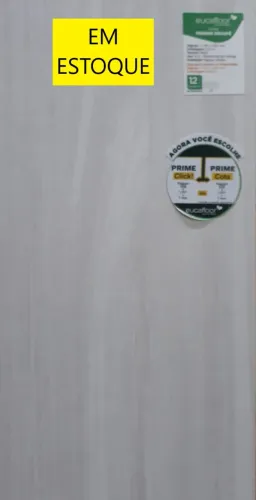 Piso laminado click com instalação