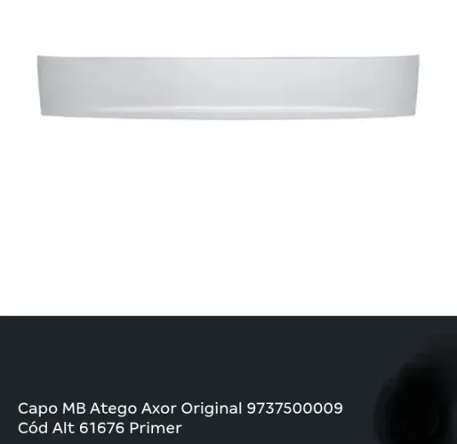 CAPO FRONTAL DIANT - MERCEDES AXOR E ATEGO TODOS *9