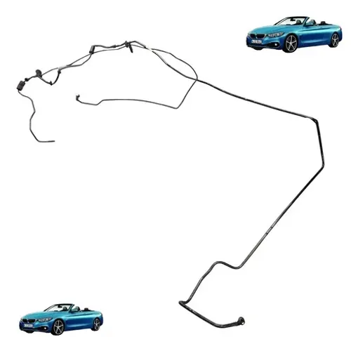Par Mangueira Tanque Tubo Gasolina Bmw 430i Cabrio 2015 A 19 Preto