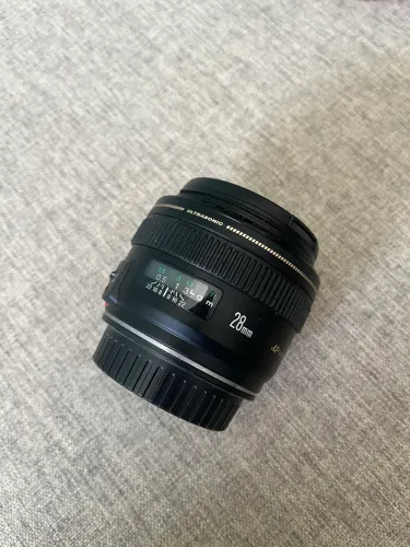 Lente canon 28mm 1.8 ultrasonic 