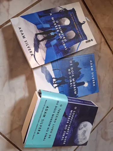 Os 3 livros do escritor Adam Silvera