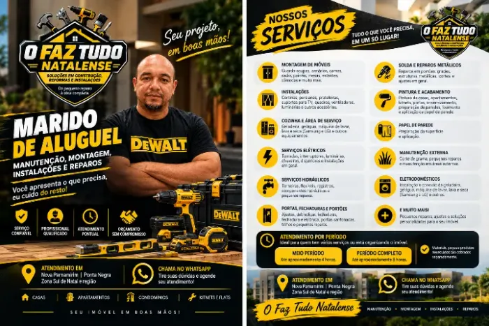 Marido de Aluguel na Zona Sul