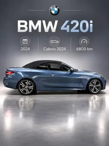 BMW 420I Cabriolet M Sport 2.0 TB 16V 2P. 2024
