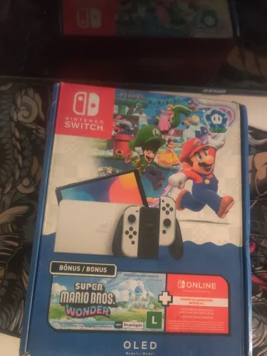 Nintendo switch OLED (lacrado + nota fiscal)