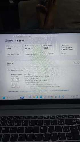 Notebook Lenovo ideapad 1i. Aceito troca em celular compatível com o valor do produto.