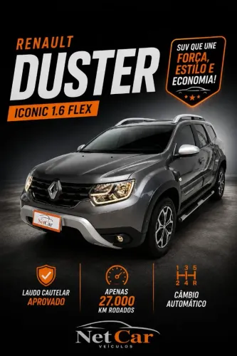 Renault Duster Iconic 1.6 16V Flex AUT 2022