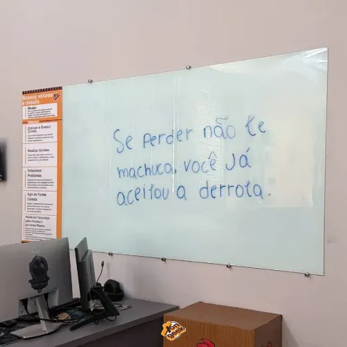 Quadro Branco VIDRO | Excelente para Comercio e Organização | Retirada em LOJA FÍSICA