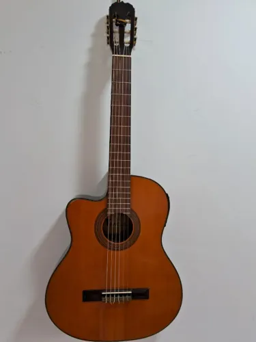 TROCA-SE - Violão Eletroacústico jacarandá,de 1990 por 1270, na capa em estado de novo
