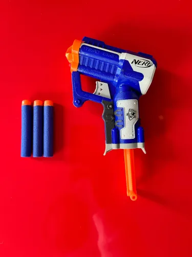 Nerf N-Strike Elite Triad EX-3 Original Hasbro - Excelente Estado + 3 dardos