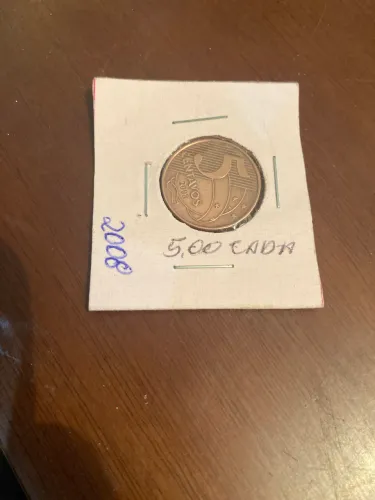 Moeda de 5 centavos de 2008