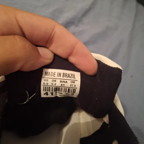 Tênis Puma Branco/Preto - Tam. 41 - Semi Novo