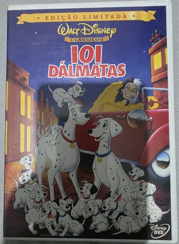 101 Dálmatas - Edição Limitada DVD Disney (com encarte interno)