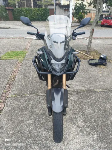 Honda CB 500X Verde