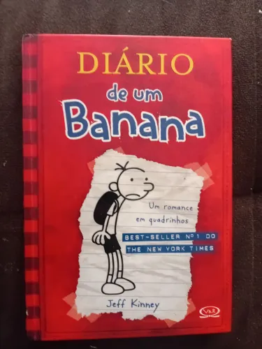 Livro Diário de um Banana capa dura