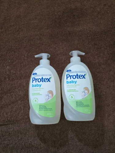 Sabonete Líquido Para Bebê Protex Baby Glicerina Natural 400ml