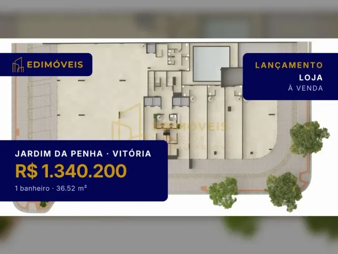 Sensacional ponto comercial em Jardim da Penha, ao lado da UFES!