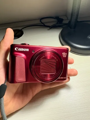 Câmera Canon sx720hs + cartão micro sd sandisk 64gb