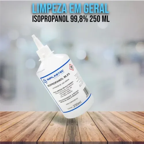 Alcool Isopropilico 250ml Implastec