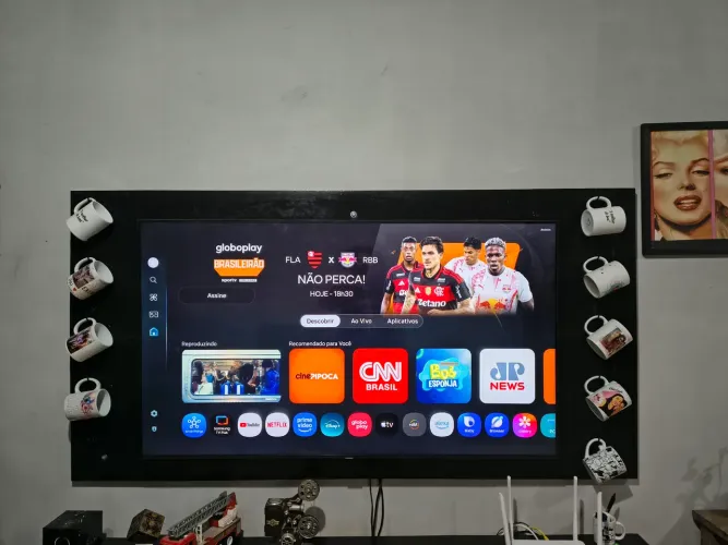 Tv smart Samsung 4k 55 polegadas