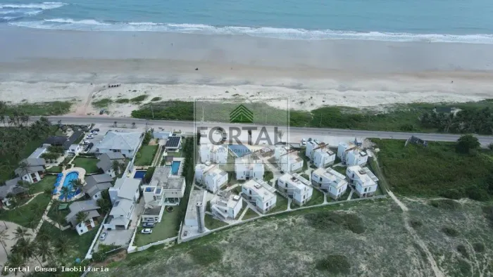 Casa Frente Mar para Venda em Trairi, Flecheiras, 2 dormitórios, 3 suítes, 3 banheiros, 2