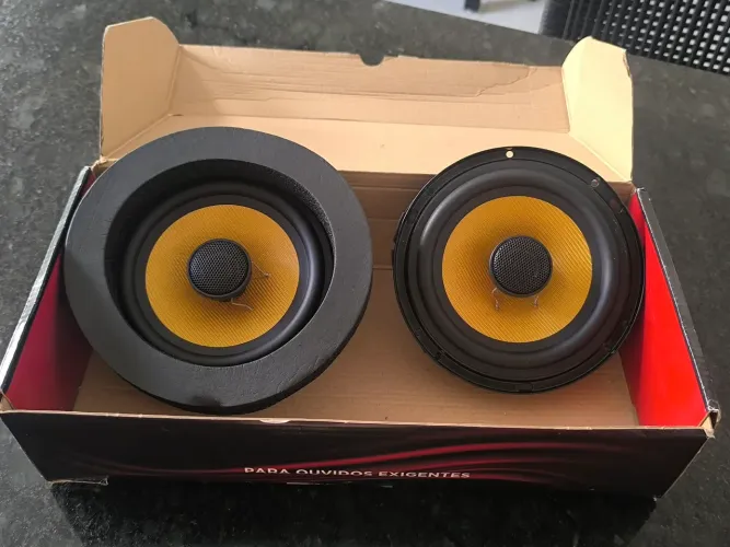 Alto falante coaxial 6 polegadas Nar