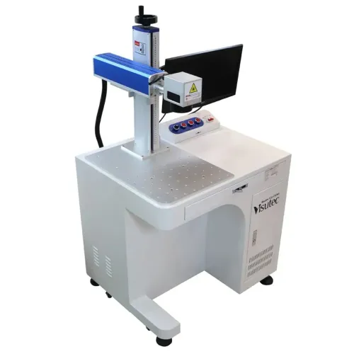 Máquina Gravação Laser Metal / Fiber 30w Desktop 