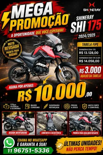 Shi 175 barato nova imperdível