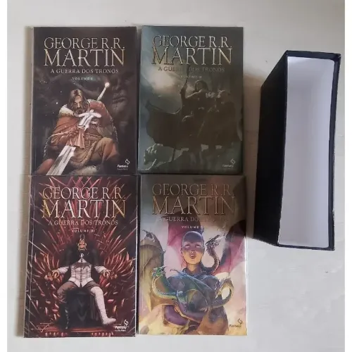 Coleção A Guerra Dos Tronos Hq (4 Volumes)