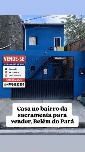 Vendo essas três casas no bairro da sacramenta