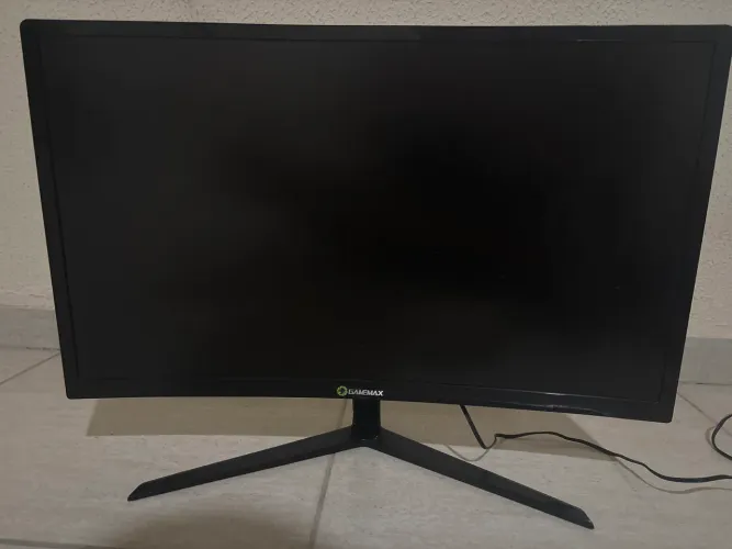 Monitor Gamer GameMax 24 Polegadas Curvo 144Hz com Defeito
