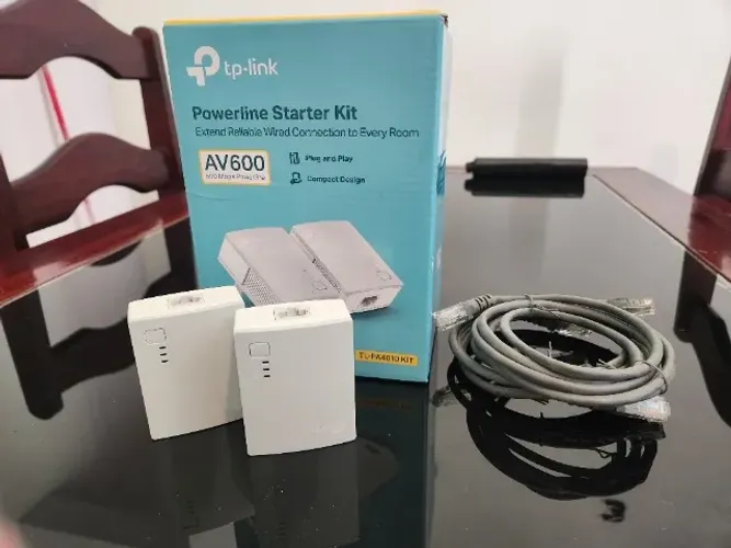 Adaptador powerline TP-Link V3 - kit x 2 unidades 