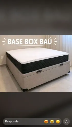 Box Baú Casal Courino ou suede direto da fábrica a pronta entrega