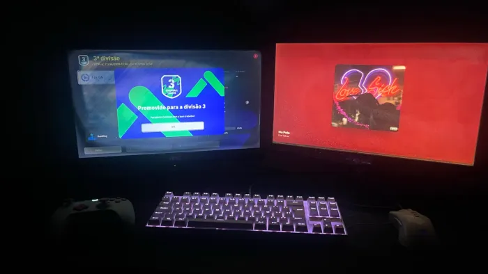 Monitor AOC e LG
