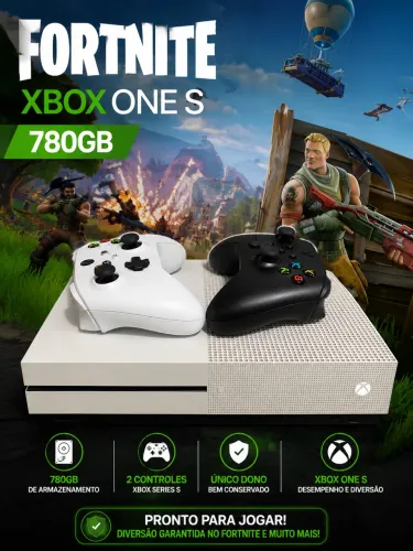 Xbox one s, único dono.