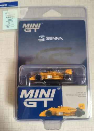Miniaturas Mini GT Ayrton Senna R$130