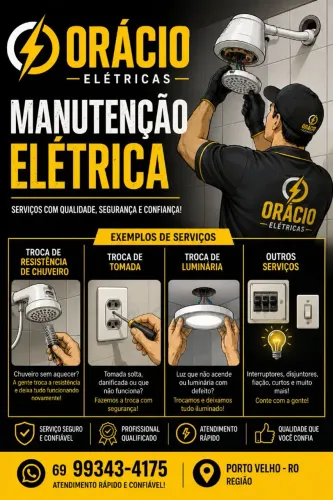 Serviço de manutenção elétrica