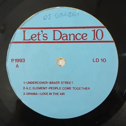 Vinil Let's Dance 10 (Piratinha anos 90)