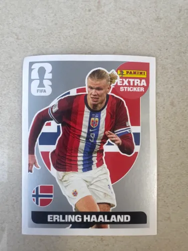 Figurinha Legend Copa 2026 Extra Sticker Rara Especial ERLING HAALAND
